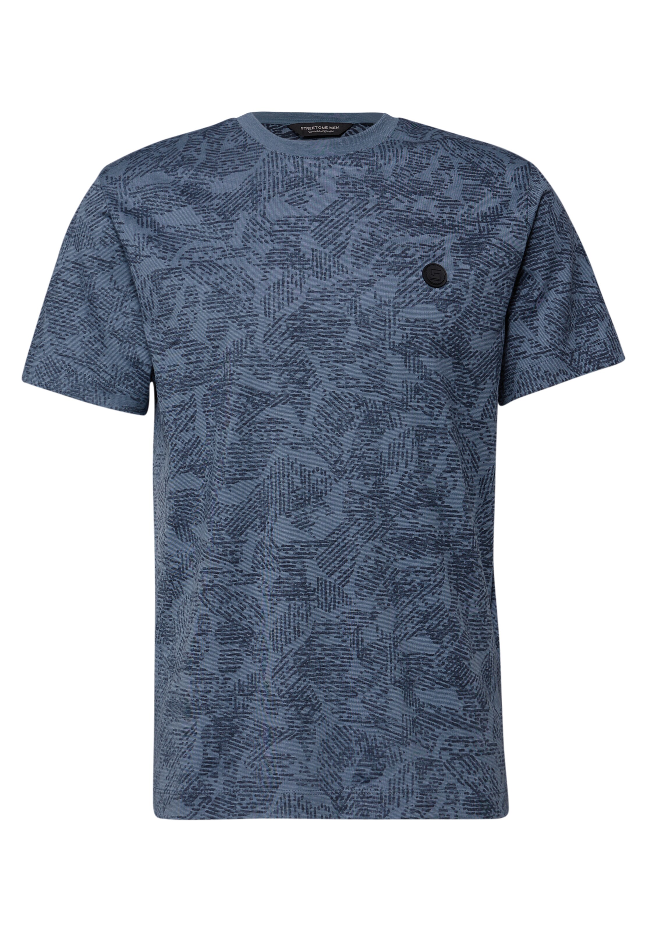 Street One MEN Shirt in Blue: front