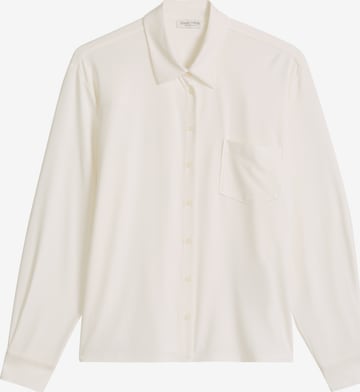 Chemisier Marc O'Polo en blanc : devant
