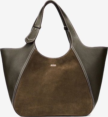 BOSS Shopper 'Lenah' in Groen: voorkant