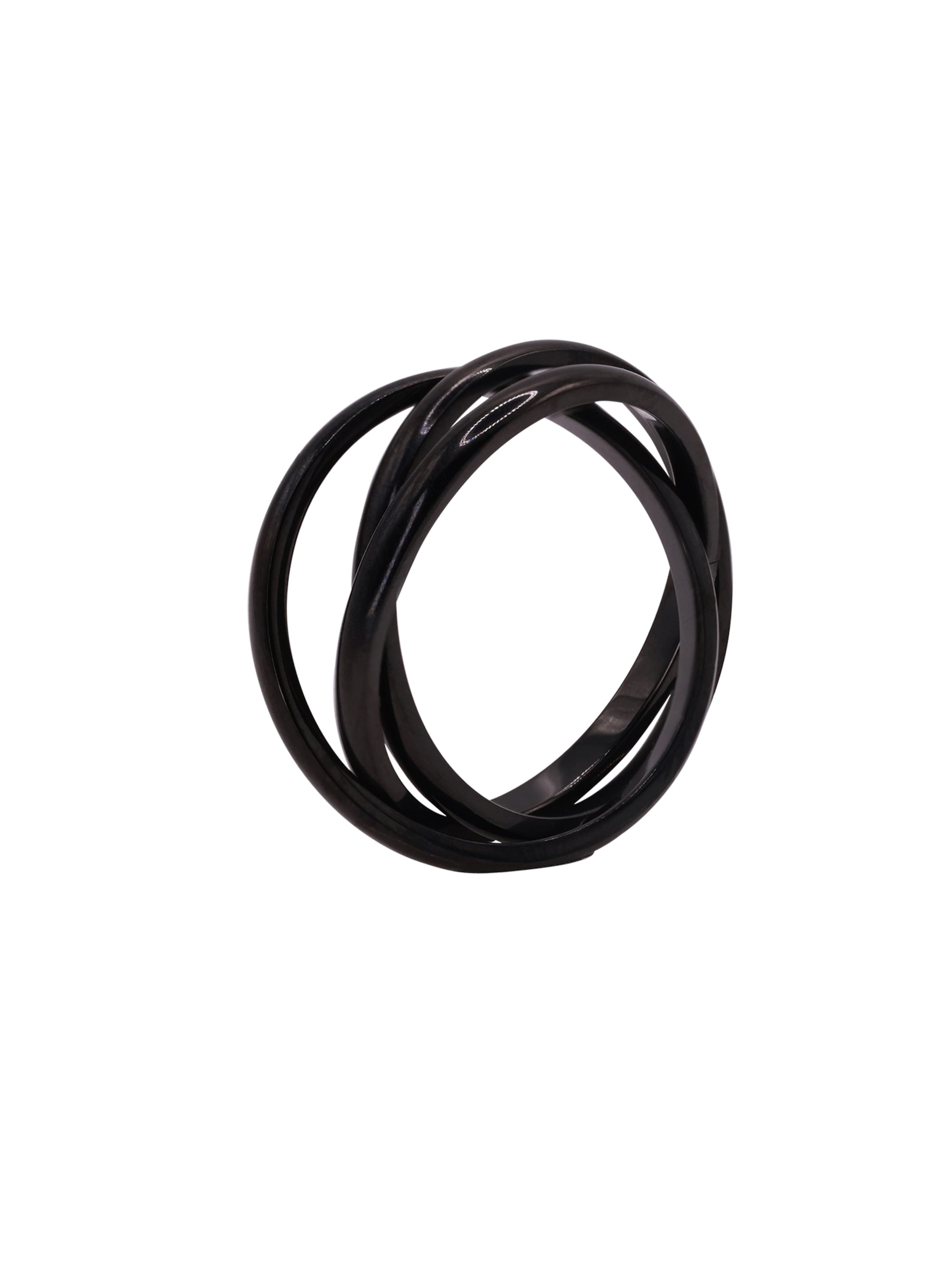 Heideman Ring 'Jovin' in Black: front
