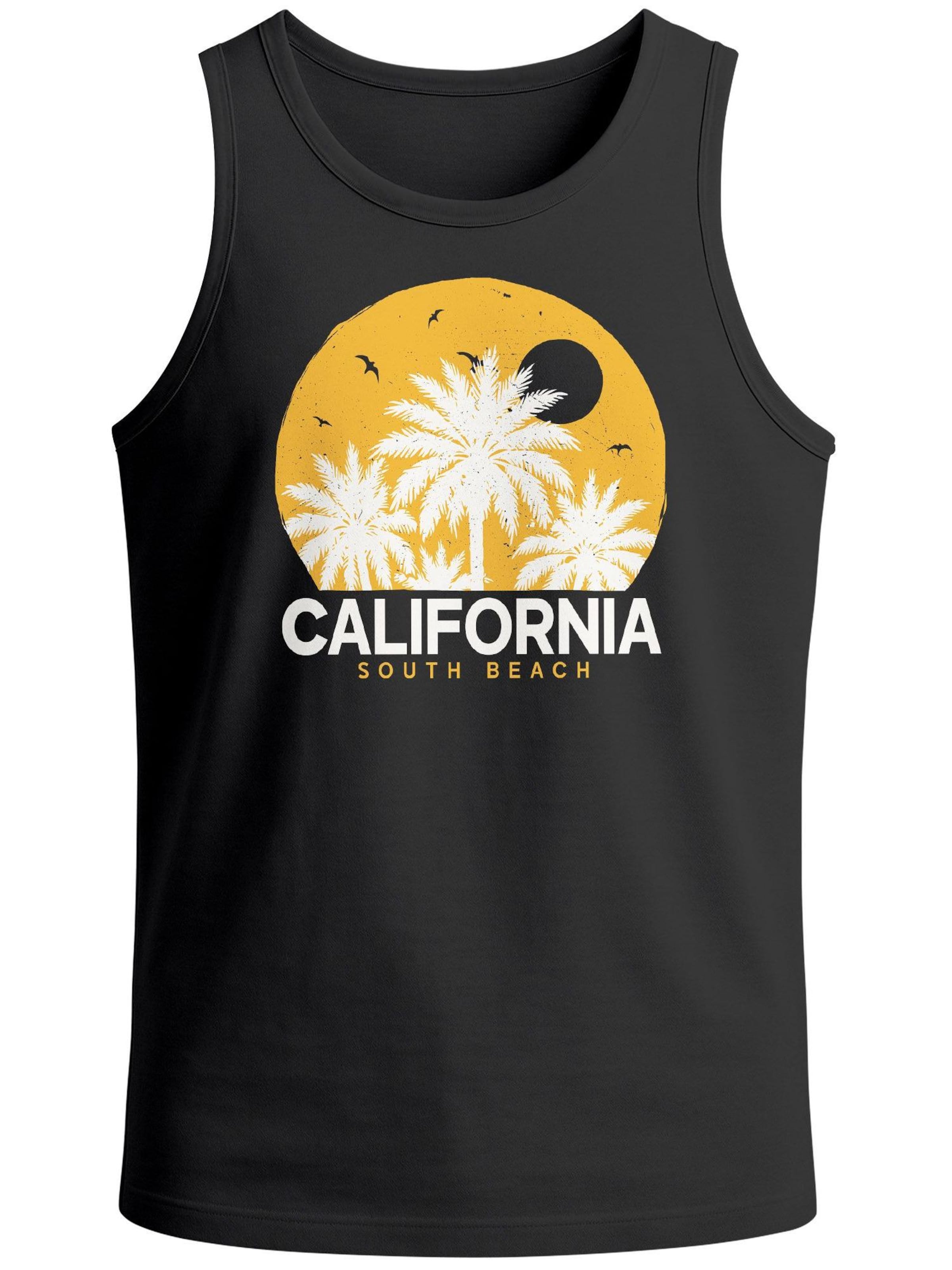 Neverless Shirt 'California' in Black