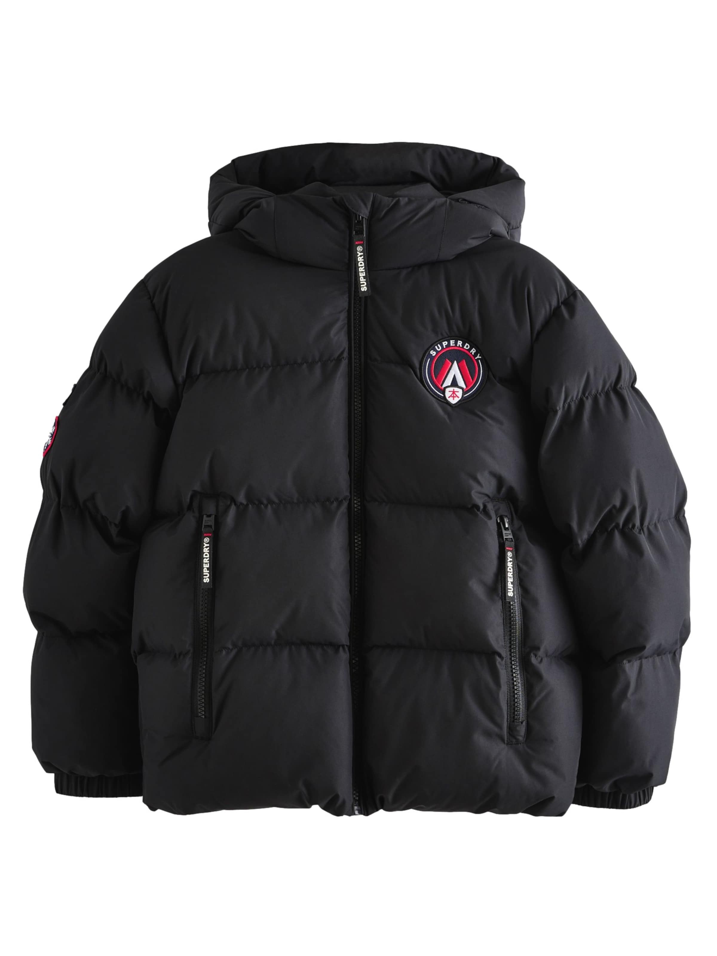 Superdry Mantel, värv must: eest vaates