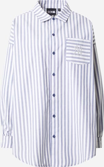 Bluză 'NEYYAN' NEW ERA pe albastru fumuriu / alb, Vizualizare produs