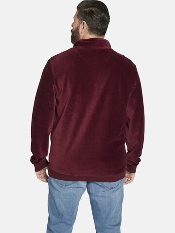 Sweat-shirt Charles Colby en rouge