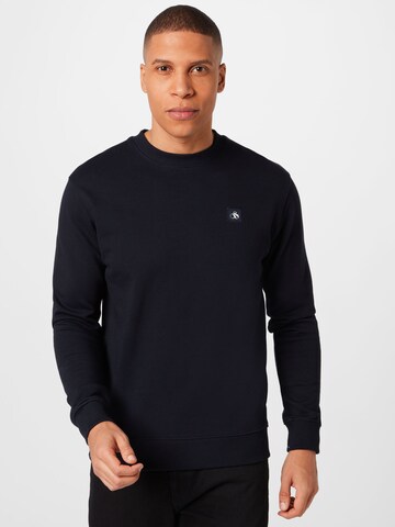 SCOTCH & SODA Sweatshirt in Blauw: voorkant