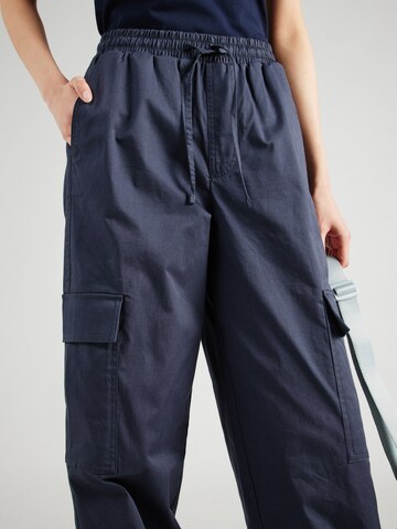 Loosefit Pantalon cargo 'Coria' mazine en bleu