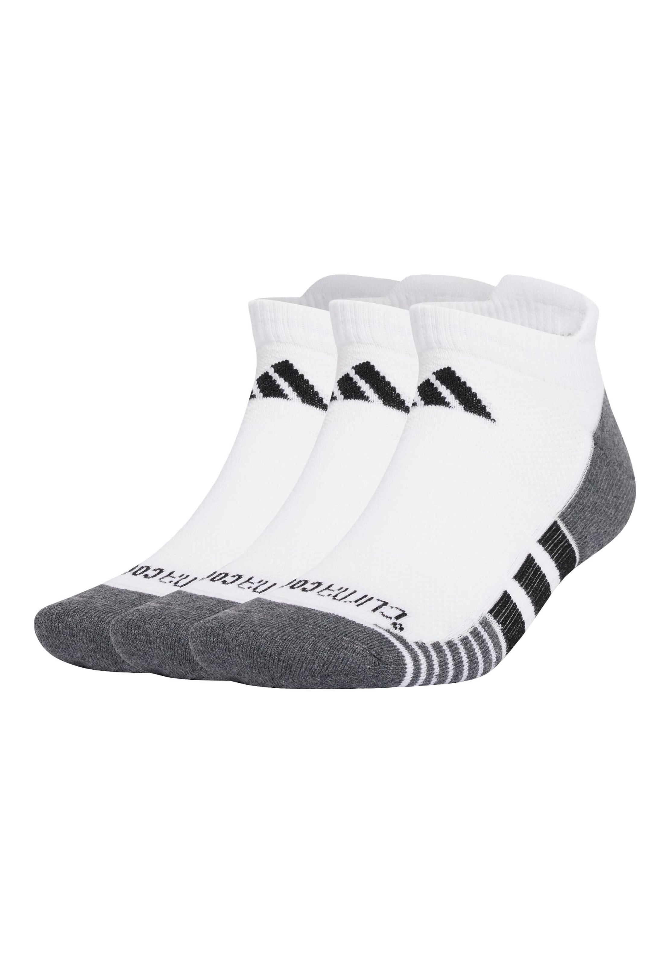 ADIDAS PERFORMANCE Спортни чорапи 'Performance CLIMACOOL Cushioned Low 3 Pairs' в бяло