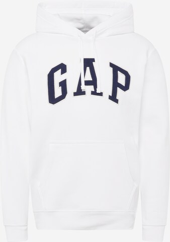 GAP Sweatshirt 'HERITAGE' in Weiß: predná strana