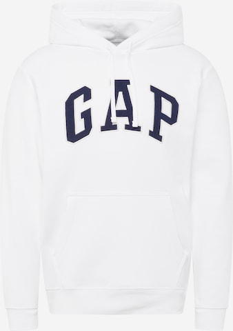 Sweat-shirt 'HERITAGE' GAP en blanc : devant