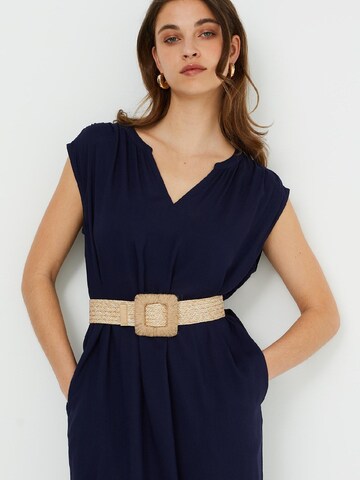 WE Fashion - Vestido em azul