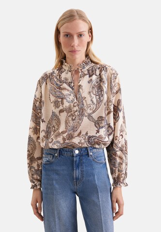 SEIDENSTICKER Blouse 'March Drop 261' in Beige: voorkant