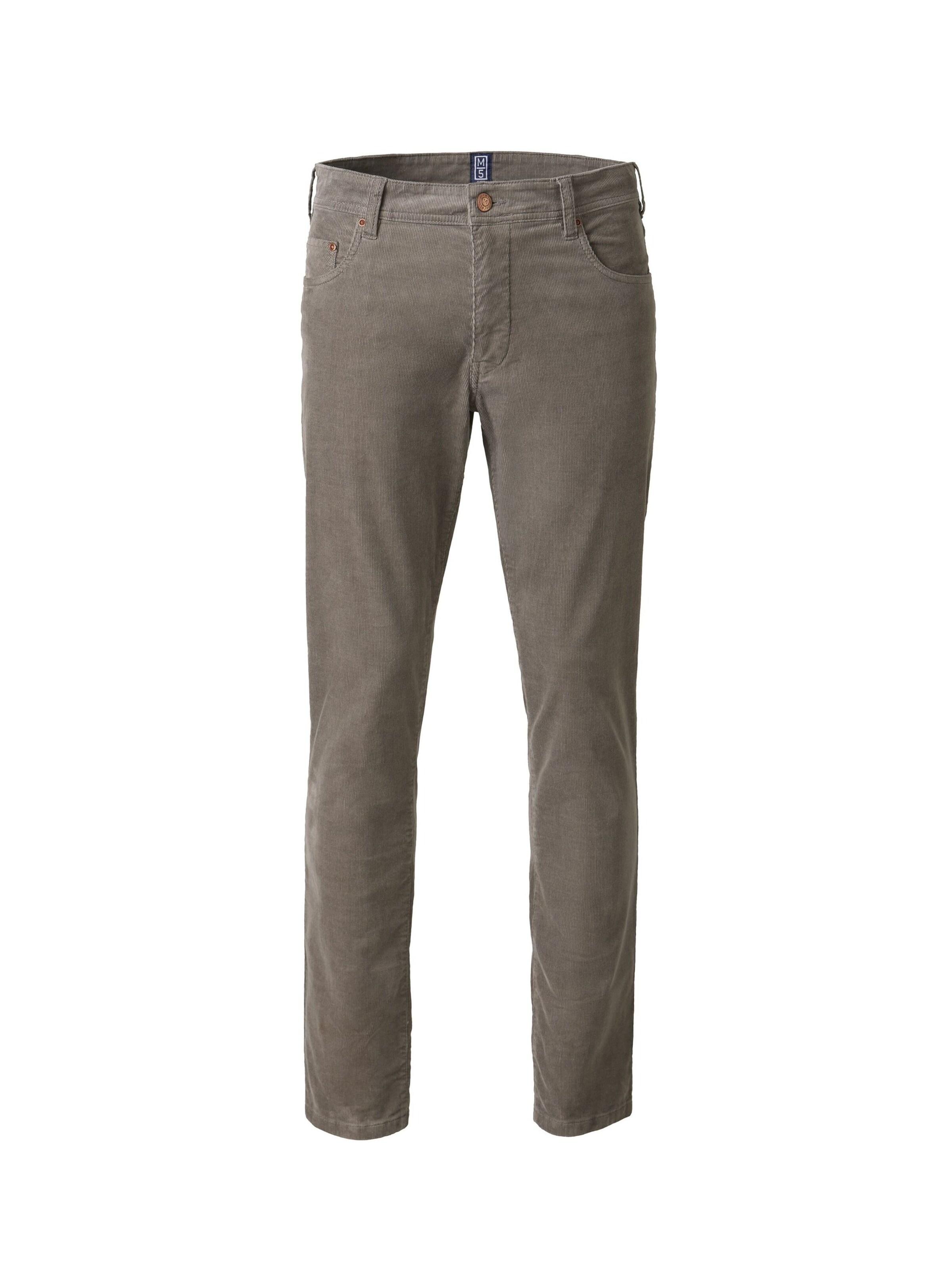 MEYER Chino M5 Five Pocket in Braun: Vorderseite