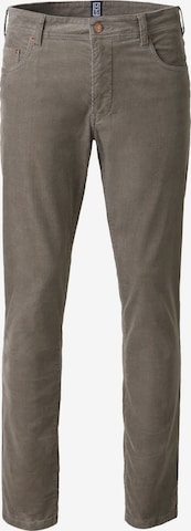 MEYER Chino Pants in Brown: front