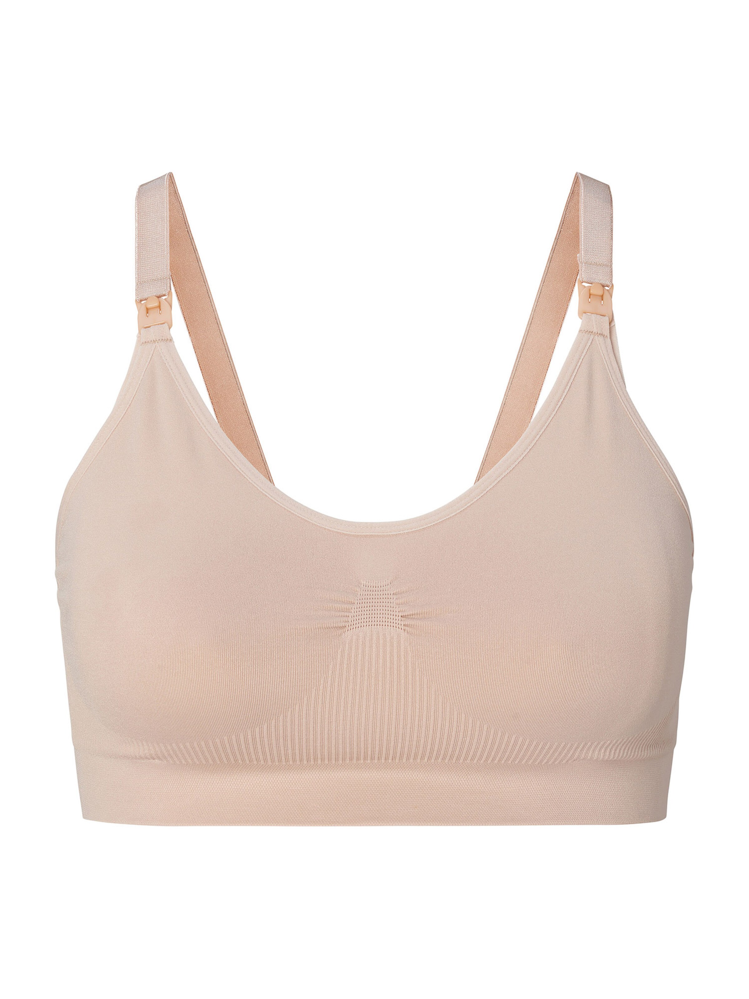 Noppies Bralette Nursing Bra 'Hura' in Beige: front