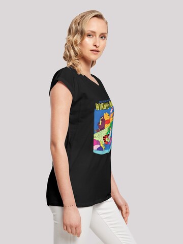 F4NT4STIC Shirt 'Disney Winnie Puuh Poster' in Black | ABOUT YOU