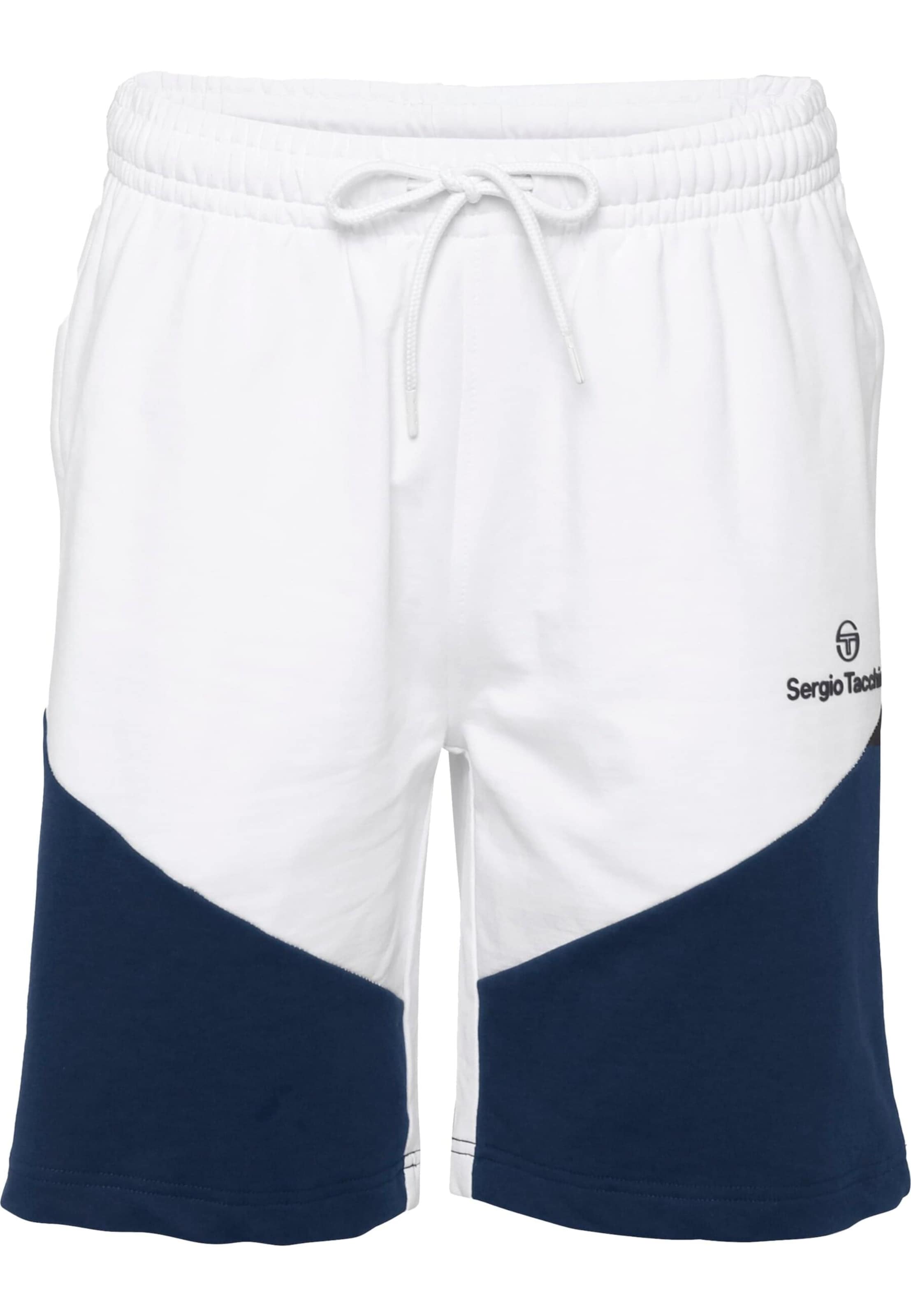 Sergio Tacchini Regular Trousers 'GIARDINO' in White: front