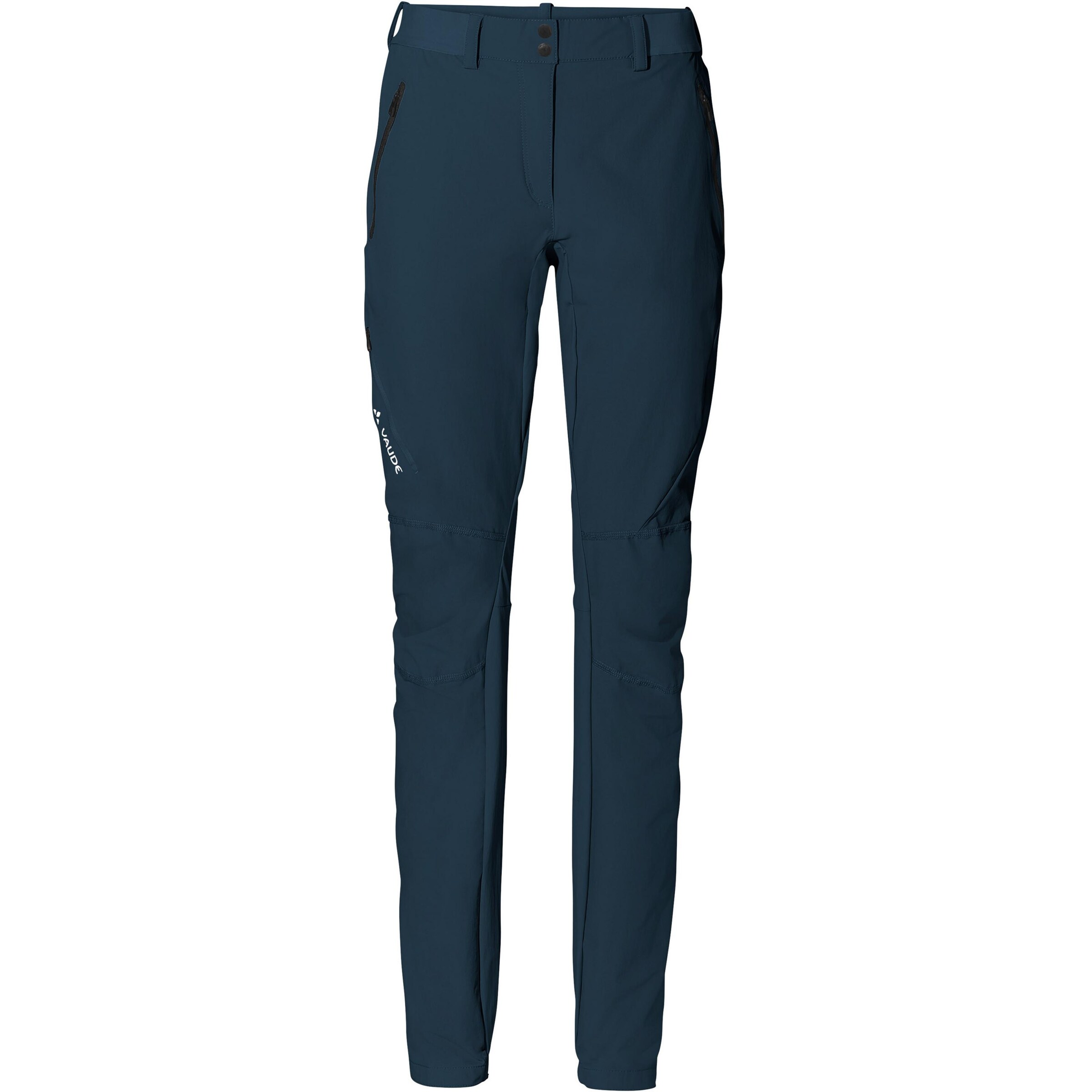 VAUDE Regular Outdoorbroek 'Scopi II' in Blauw: voorkant