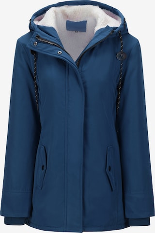 YOUTHUP Winterjacke in Blau: Vorderseite