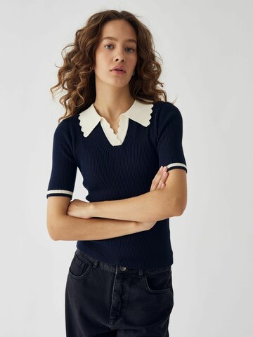 Noella Svetr ' Lilo ' – modrá: přední strana