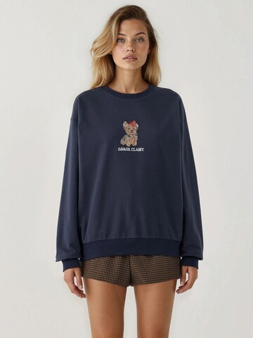 Hiccup Sweatshirt in Blauw: voorkant