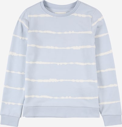 TOM TAILOR Sweatshirt in de kleur Lichtblauw / Wit, Productweergave