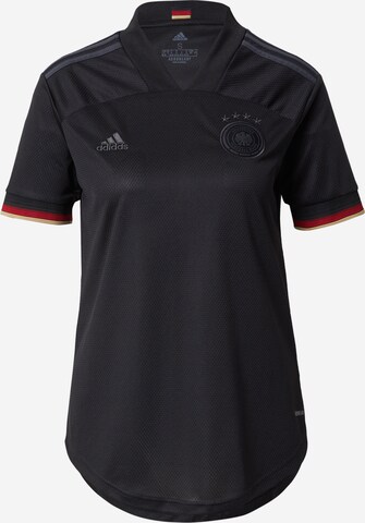 ADIDAS SPORTSWEAR Tricot 'DFB Away EM 2021' in Zwart: voorkant