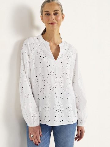 Cellbes of Sweden Blouse in Wit: voorkant