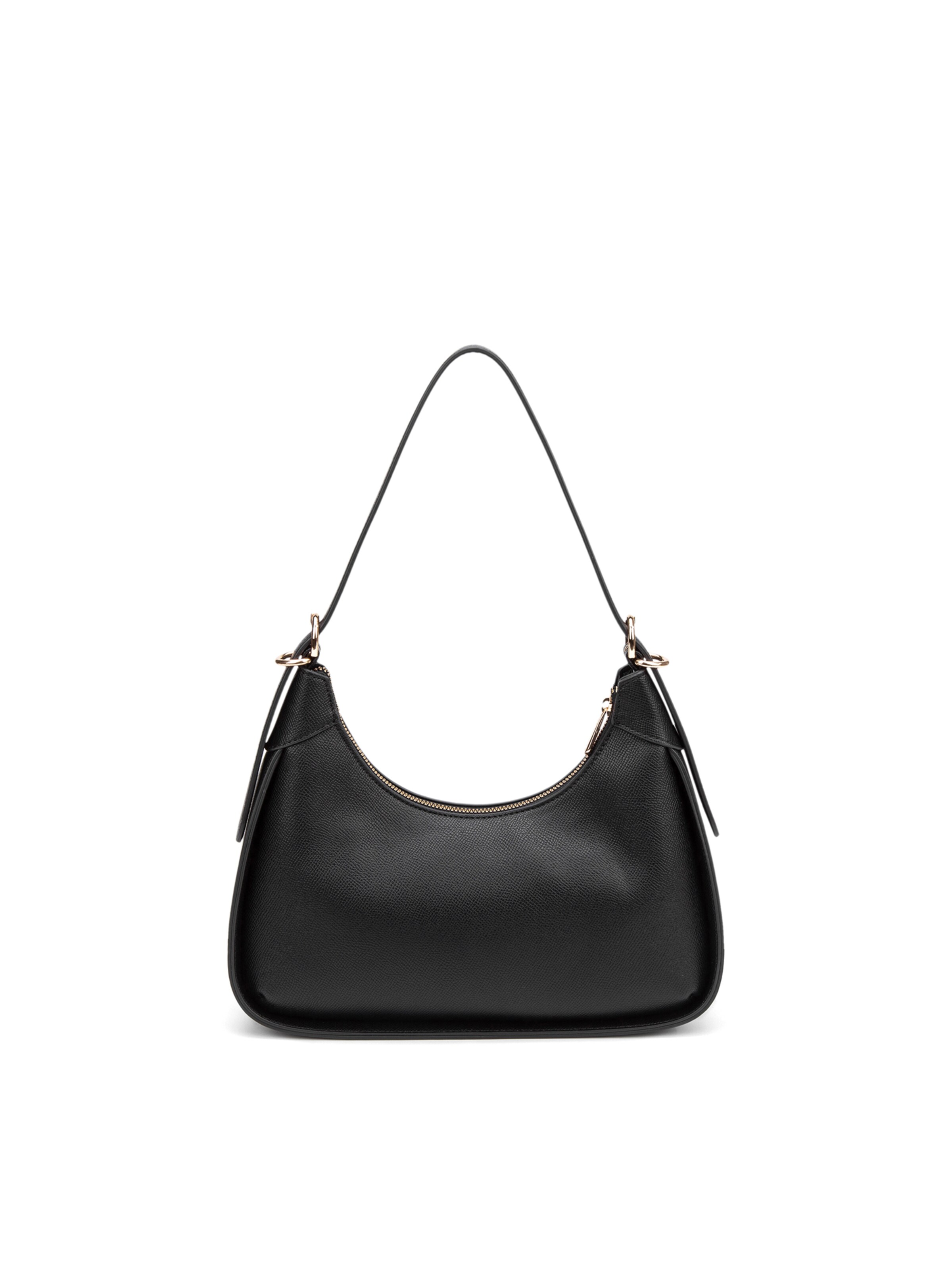 Borsa a spalla 'Borsa a spalla donna pelle vegana PU - Lisandra Elite nera' di David Jones in nero