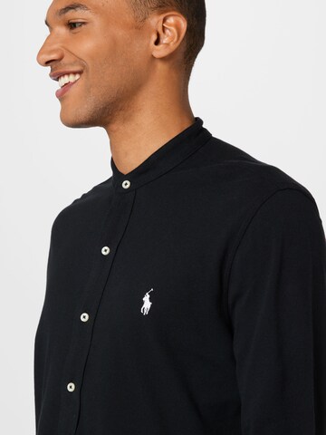 Coupe regular Chemise Polo Ralph Lauren en noir