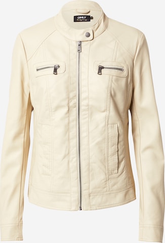 ONLY - Chaqueta de entretiempo 'Bandit' en beige: frente