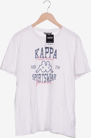 KAPPA T-Shirt XL in Weiß: predná strana