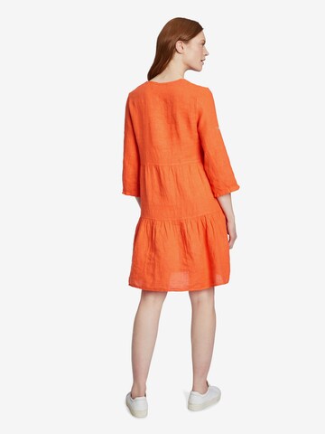 Cartoon Kleid in Orange