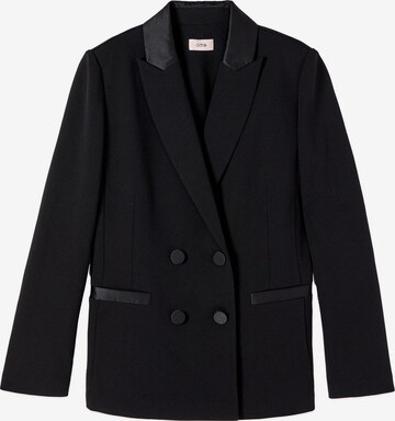 Blazer oltre en noir : devant