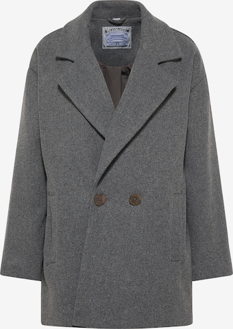 DreiMaster Vintage Between-Seasons Coat in Grey: front