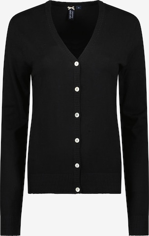 BLUE SEVEN Strickjacke in Schwarz: Vorderseite