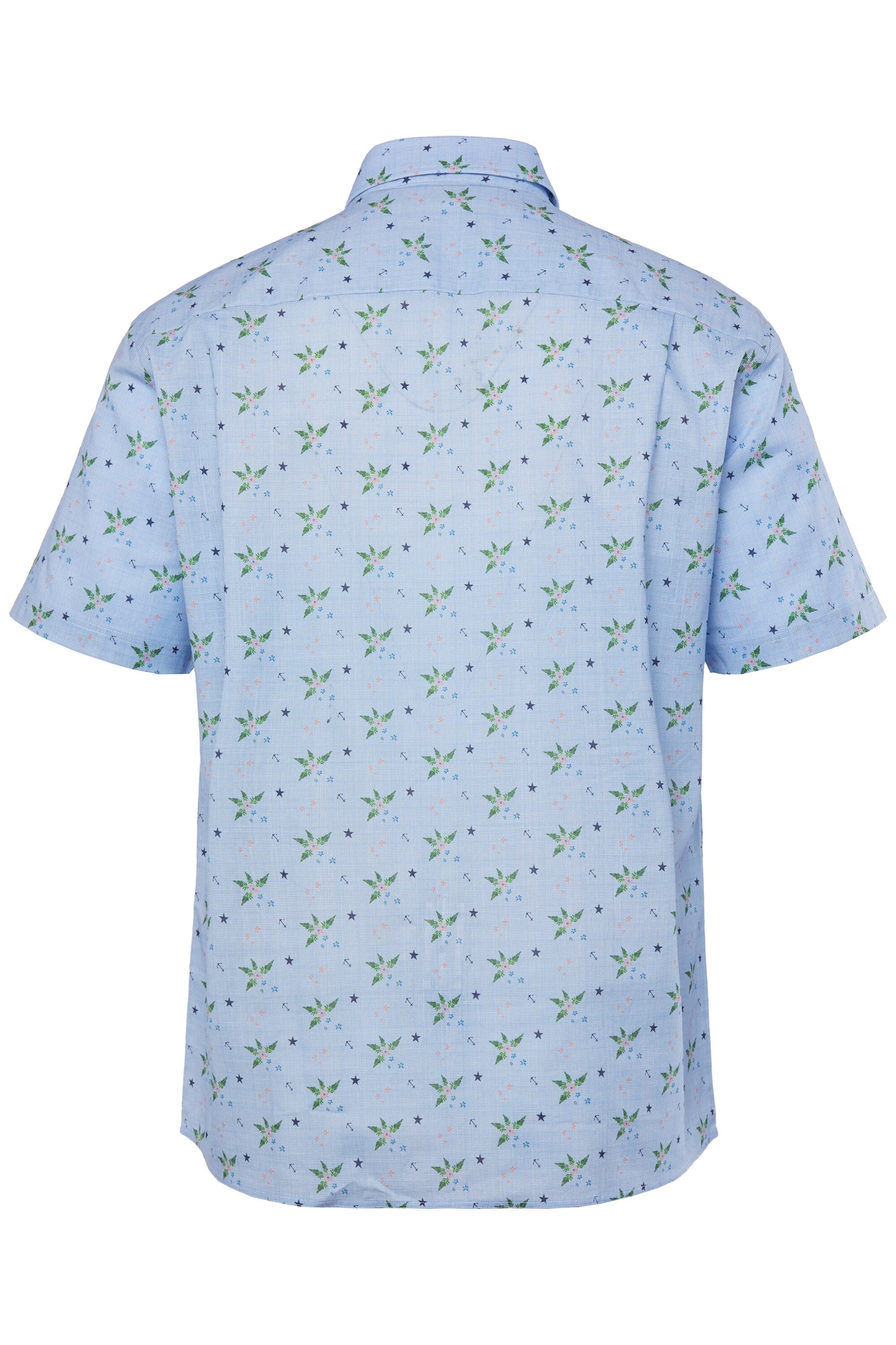 Boston Park Comfort fit Button Up Shirt in Blue