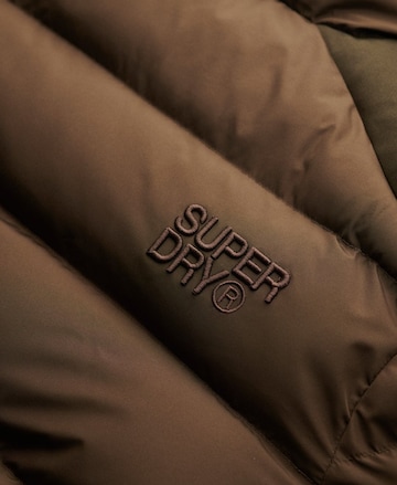 Veste mi-saison Superdry en marron
