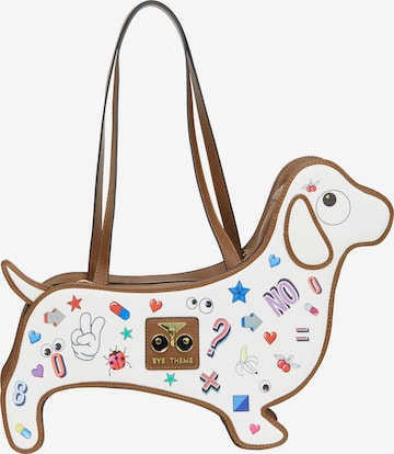 Poșete 'Pop Eyetheme' de la MYMO pe alb: față