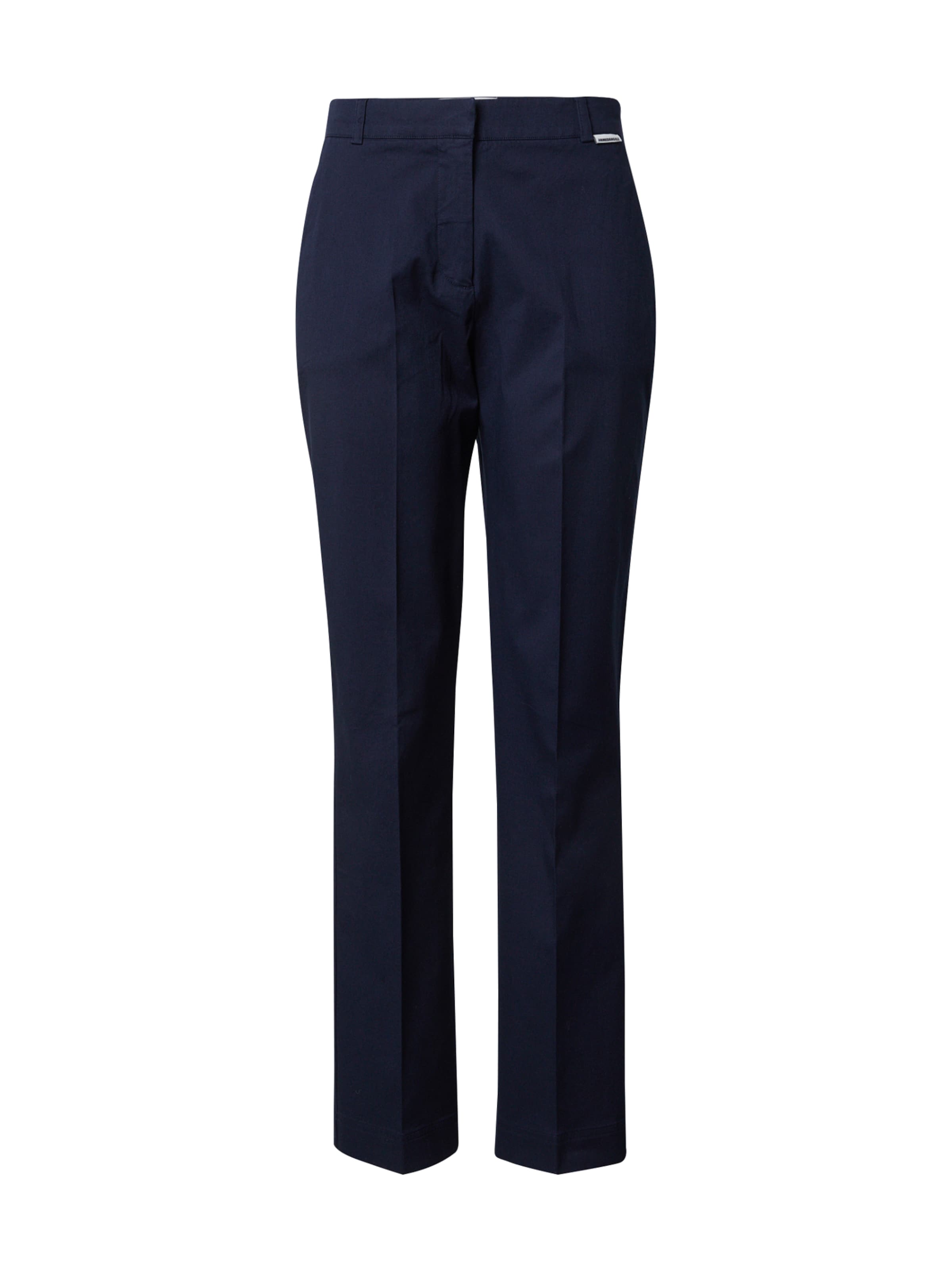 ARMEDANGELS Slim fit Trousers with creases 'KAADWI' in Blue: front