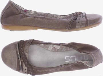 MJUS Flats & Loafers in 38 in Brown: front