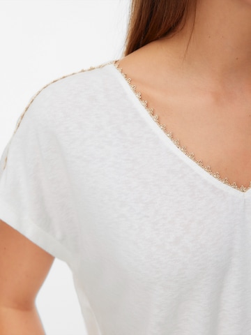 VERO MODA Paita 'VMJACKIE' värissä valkoinen