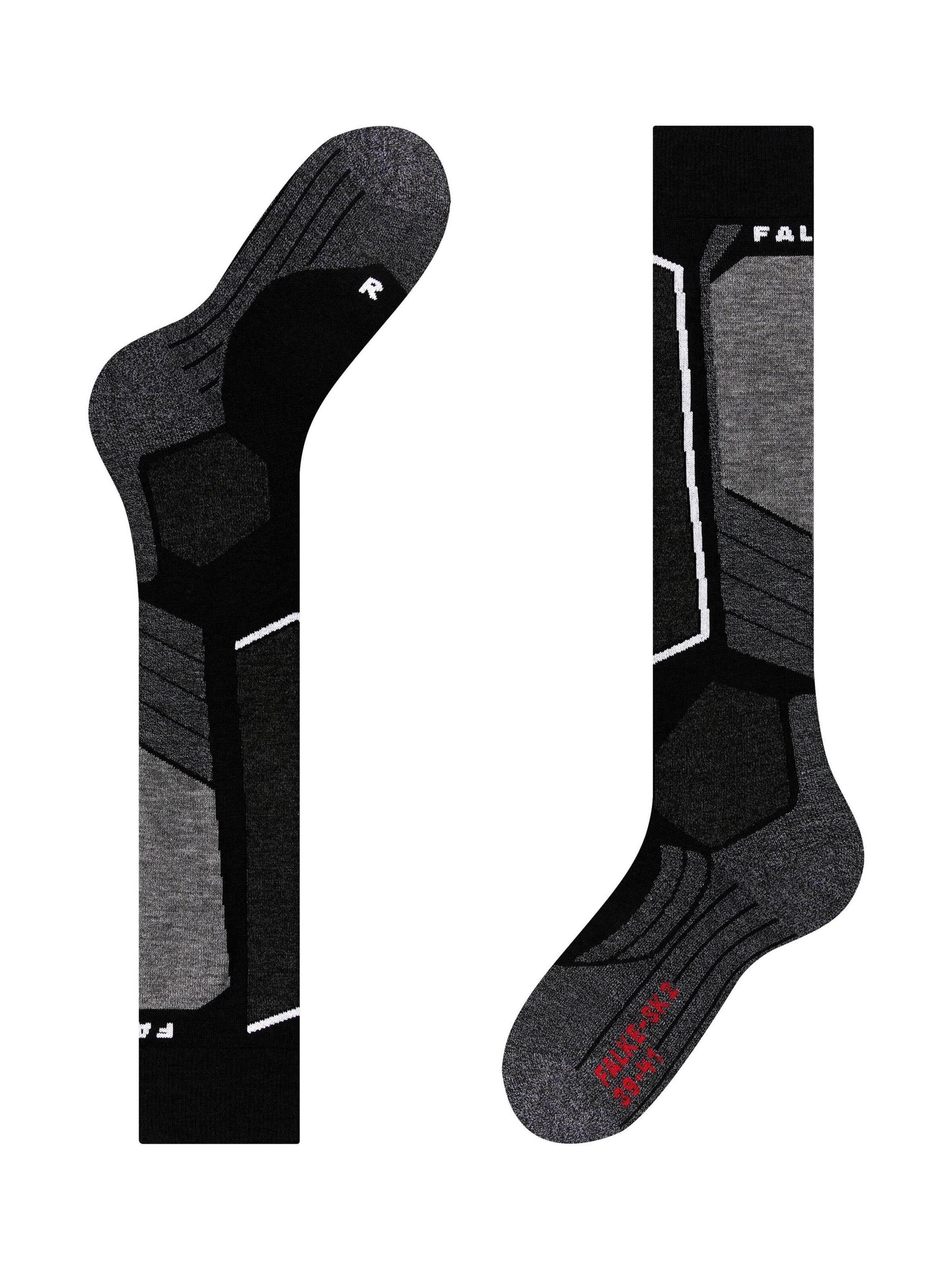 FALKE Athletic Socks 'SK2 Intermediate' in Black