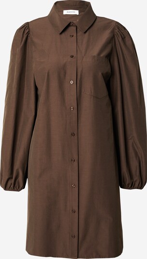 modström Robe-chemise 'Fernando' en brun foncé, Vue avec produit