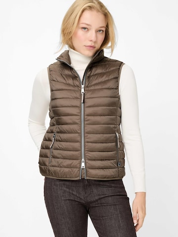 Fuchs Schmitt Vest 'Steppweste Udine' in Brown: front