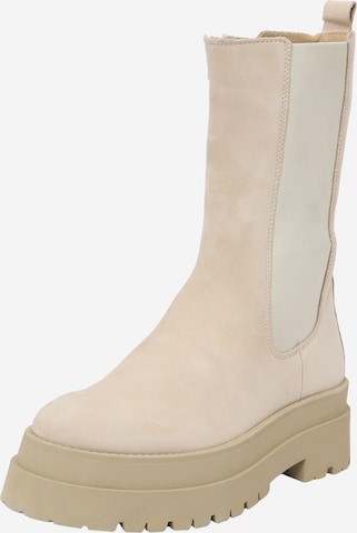 ABOUT YOU Ankle Boots 'Elaine' in Beige: front