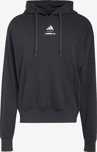 Sportinio tipo megztinis 'Les Mills' iš ADIDAS PERFORMANCE, spalva – juoda / balta, Prekių apžvalga