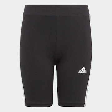 Regular Pantalon de sport 'Essentials 3-Stripes  Bike' ADIDAS SPORTSWEAR en noir