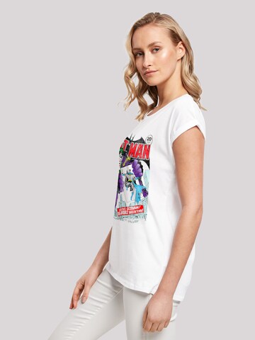 F4NT4STIC Shirt 'DC Comics Batman Joker Playing Card Cover' in White
