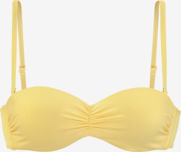 VENICE BEACH Bikinitoppi värissä keltainen: etupuoli