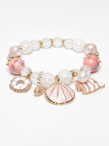 AVANT-GARDE PARIS Armband 'Bohemian' in Pink: Vorderseite